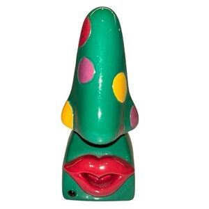 Pop Art, Picasso Like Abstract Multicolor Glasses or Card Holder.